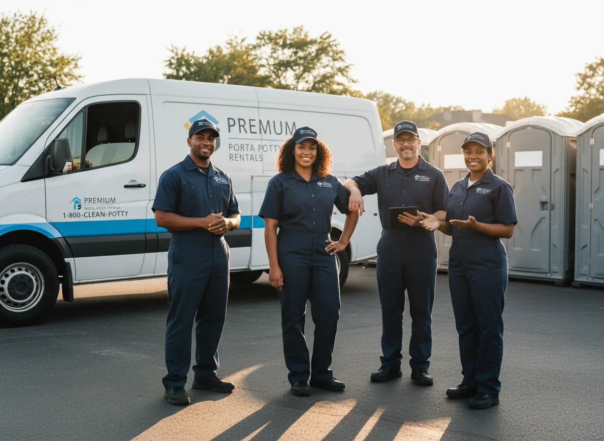 VIP Portable Toilets company in East Fultonham, OH